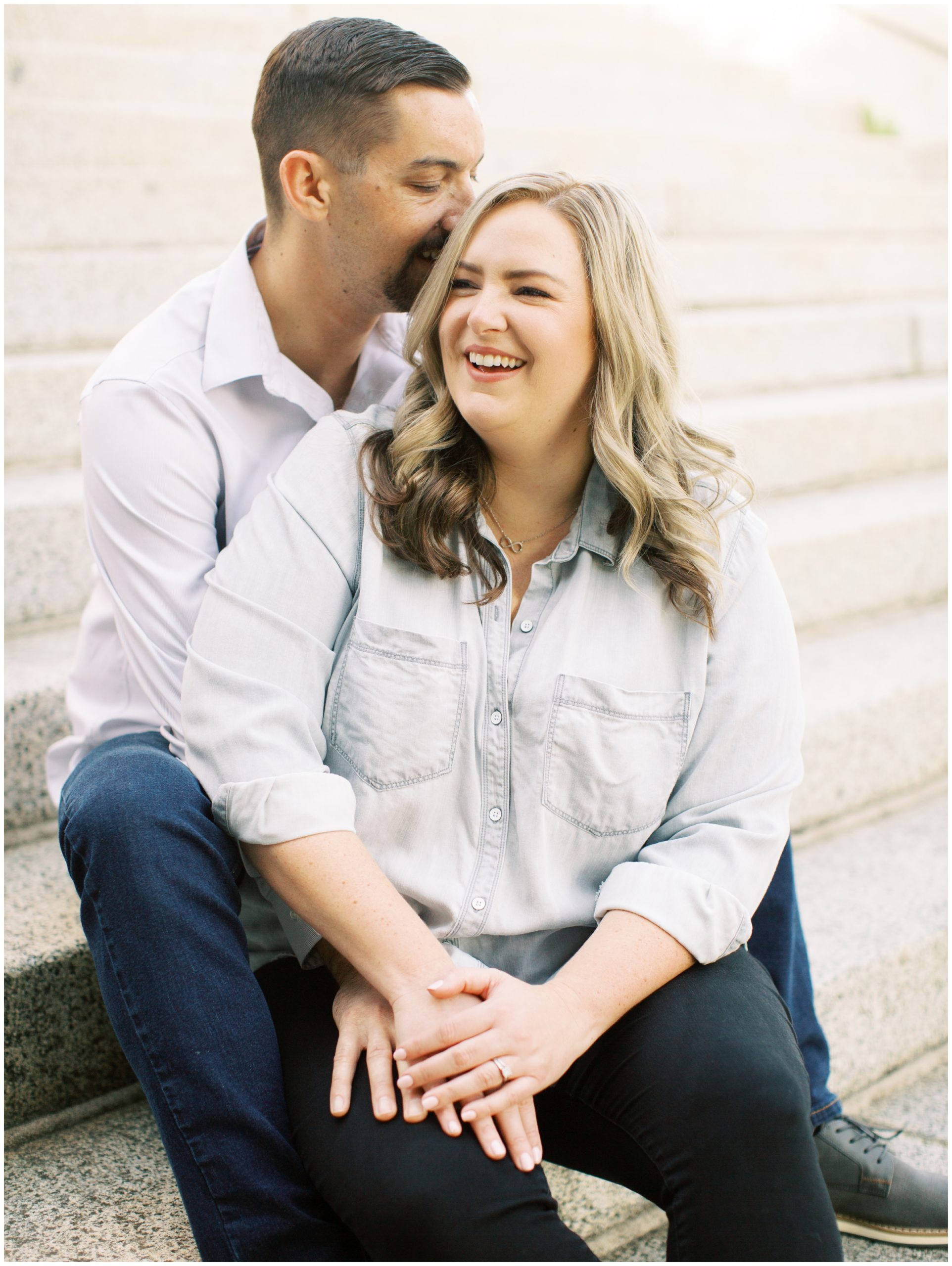 Old Town Auburn Engagement Session 