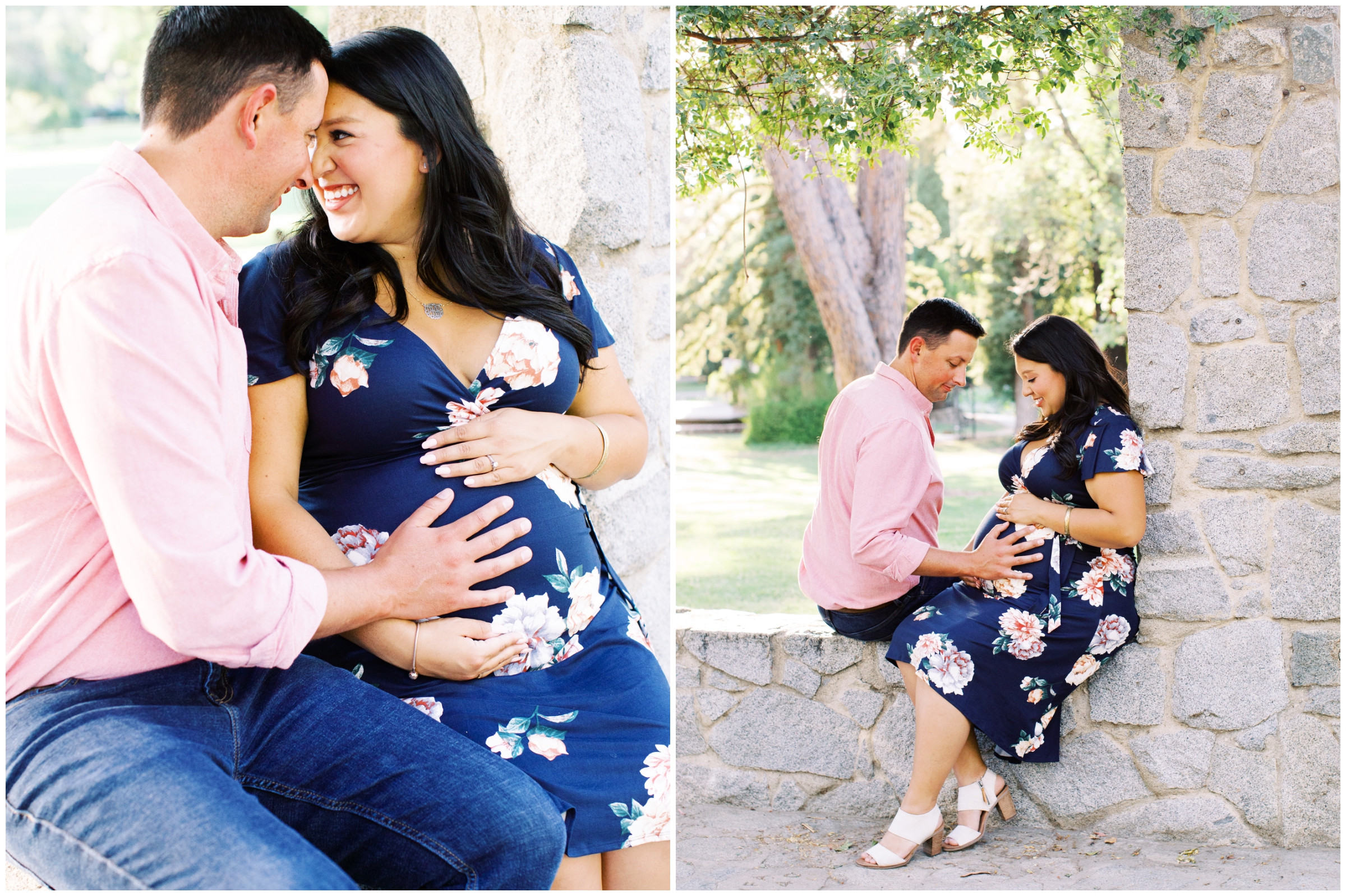 Maternity Session at WPA Rock Garden