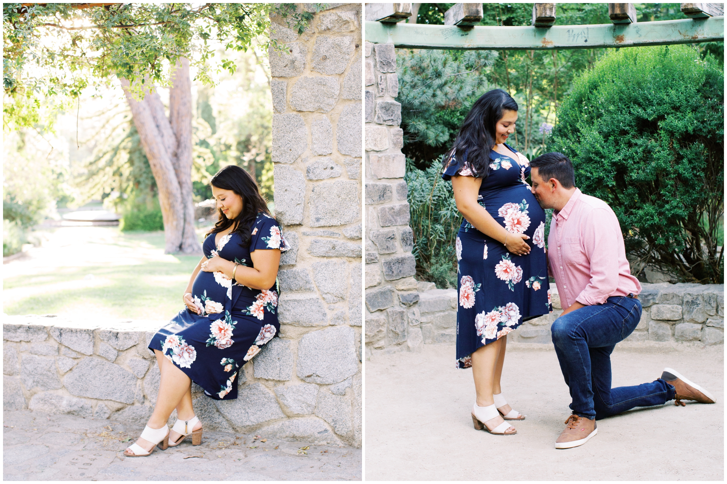 Maternity Session at WPA Rock Garden